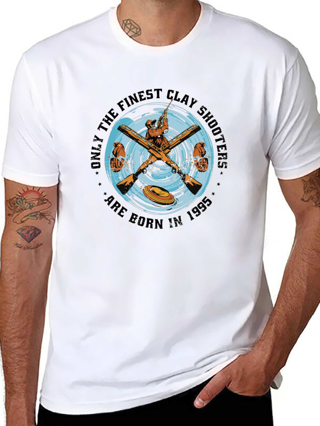 Clay Shooters 1995 Graphic T-Shirt