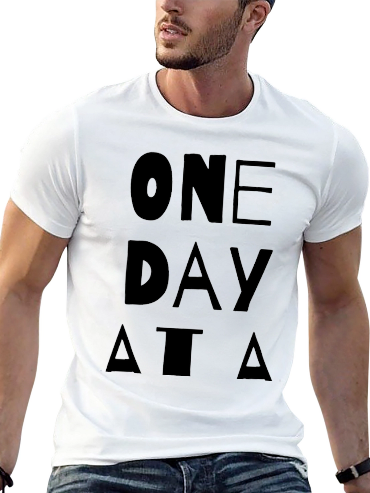 One Day At A Time Graphic T-Shirt