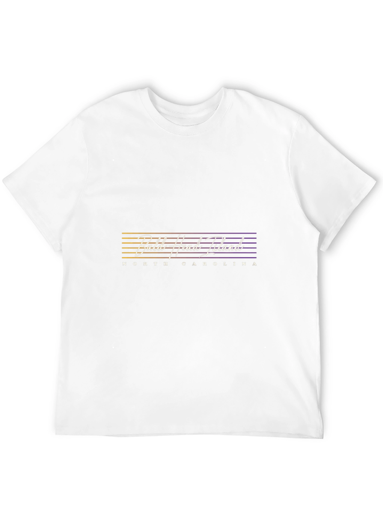 Bald Head Island NC Retro Graphic Tee
