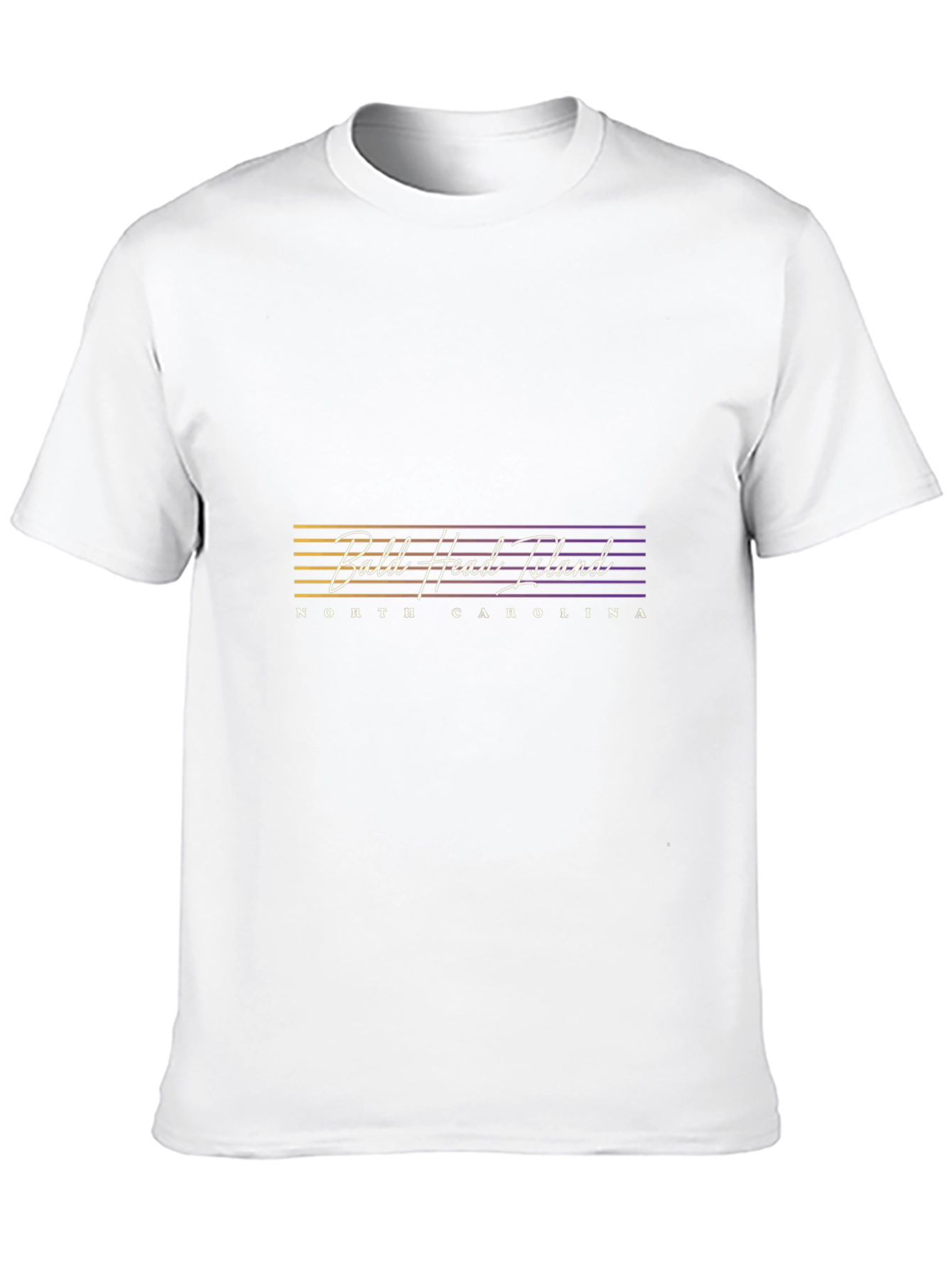 Bald Head Island NC Retro Graphic Tee