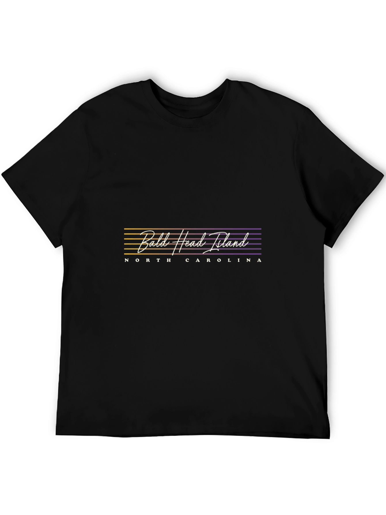 Bald Head Island NC Retro Graphic Tee