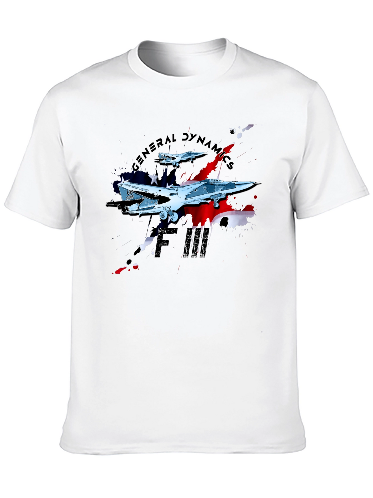 F-111 Aardvark Retro Jet Fighter T-Shirt