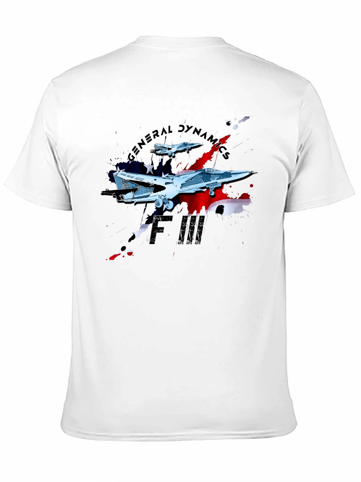 F-111 Aardvark Retro Jet Fighter T-Shirt