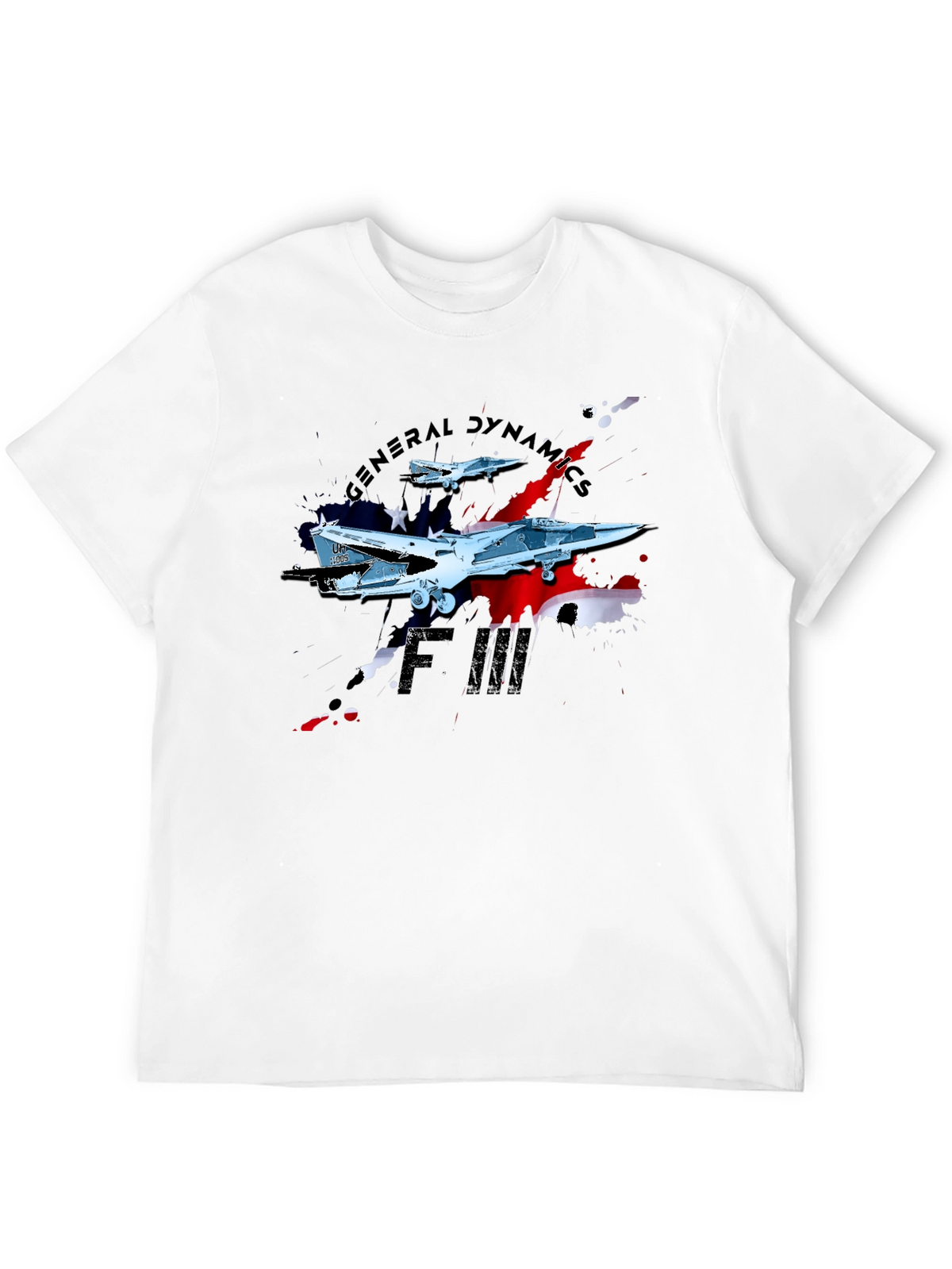 F-111 Aardvark Retro Jet Fighter T-Shirt