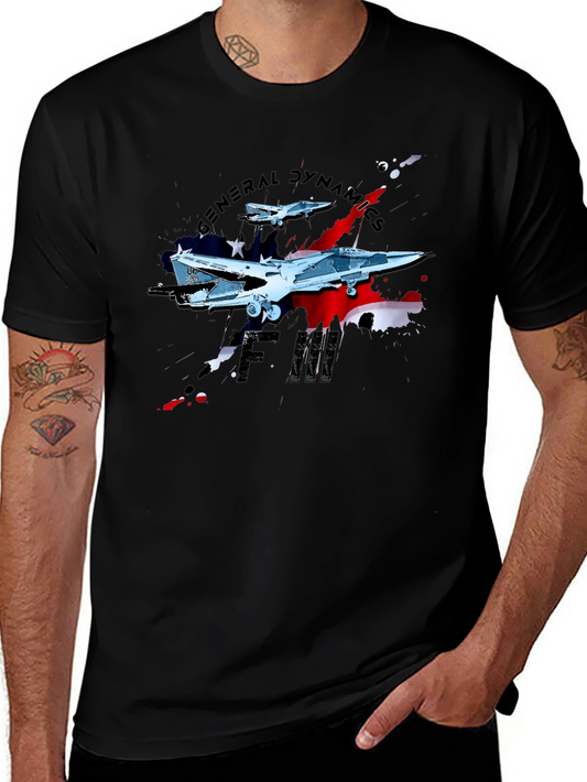 F-111 Aardvark Retro Jet Fighter T-Shirt