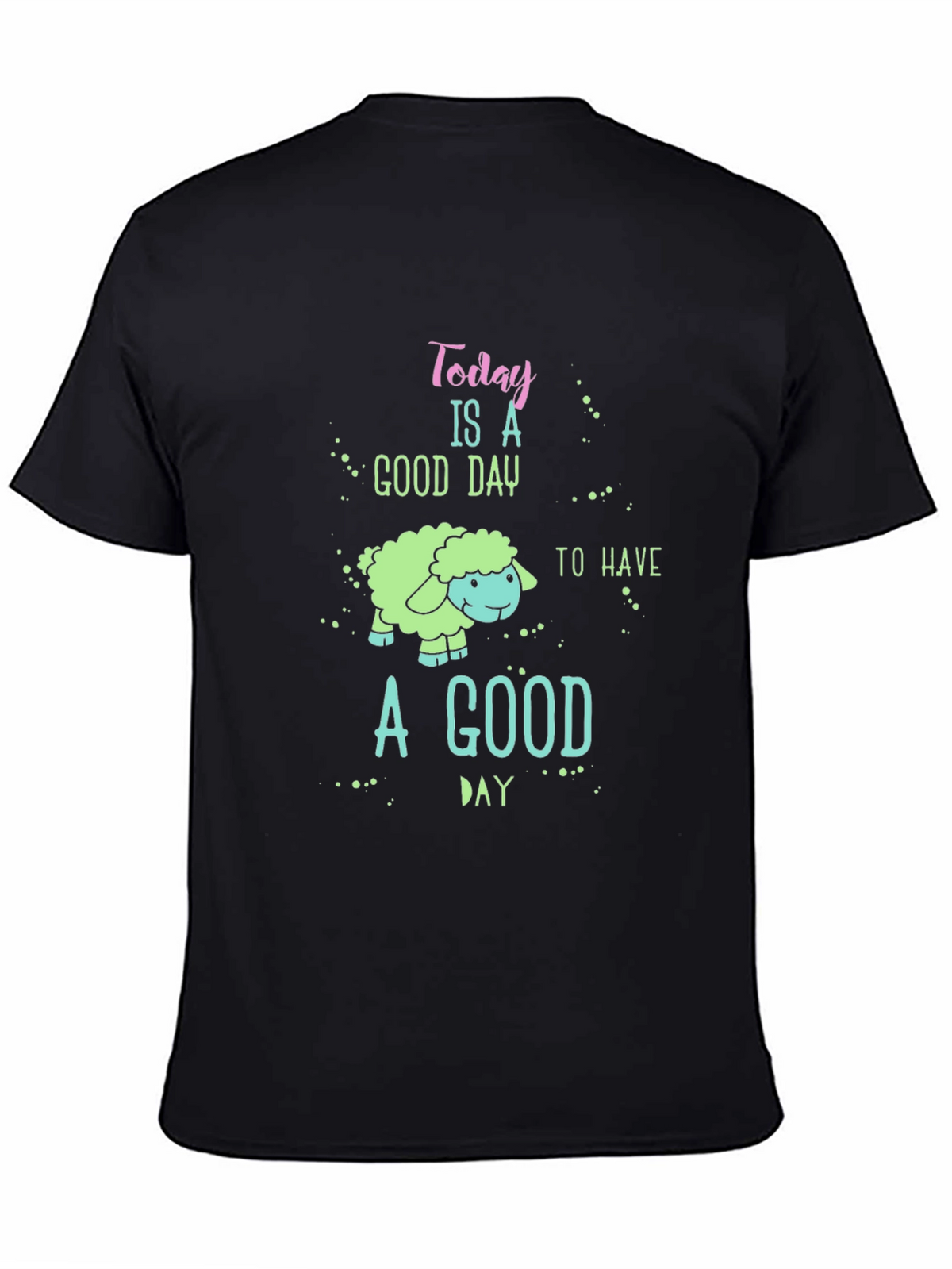 Good Day Sheep Graphic Tee - Unisex Casual Shirt