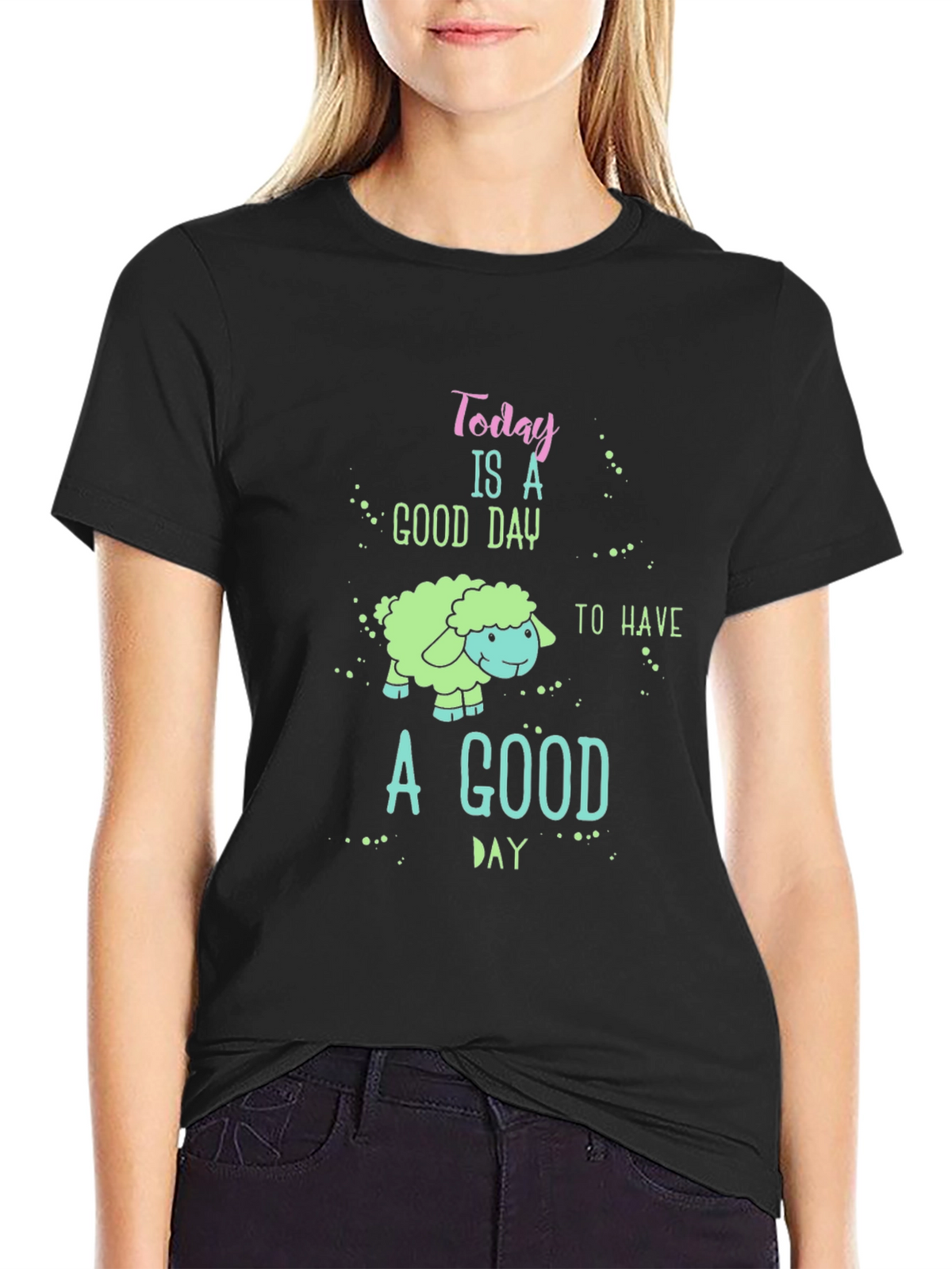 Good Day Sheep Graphic Tee - Unisex Casual Shirt