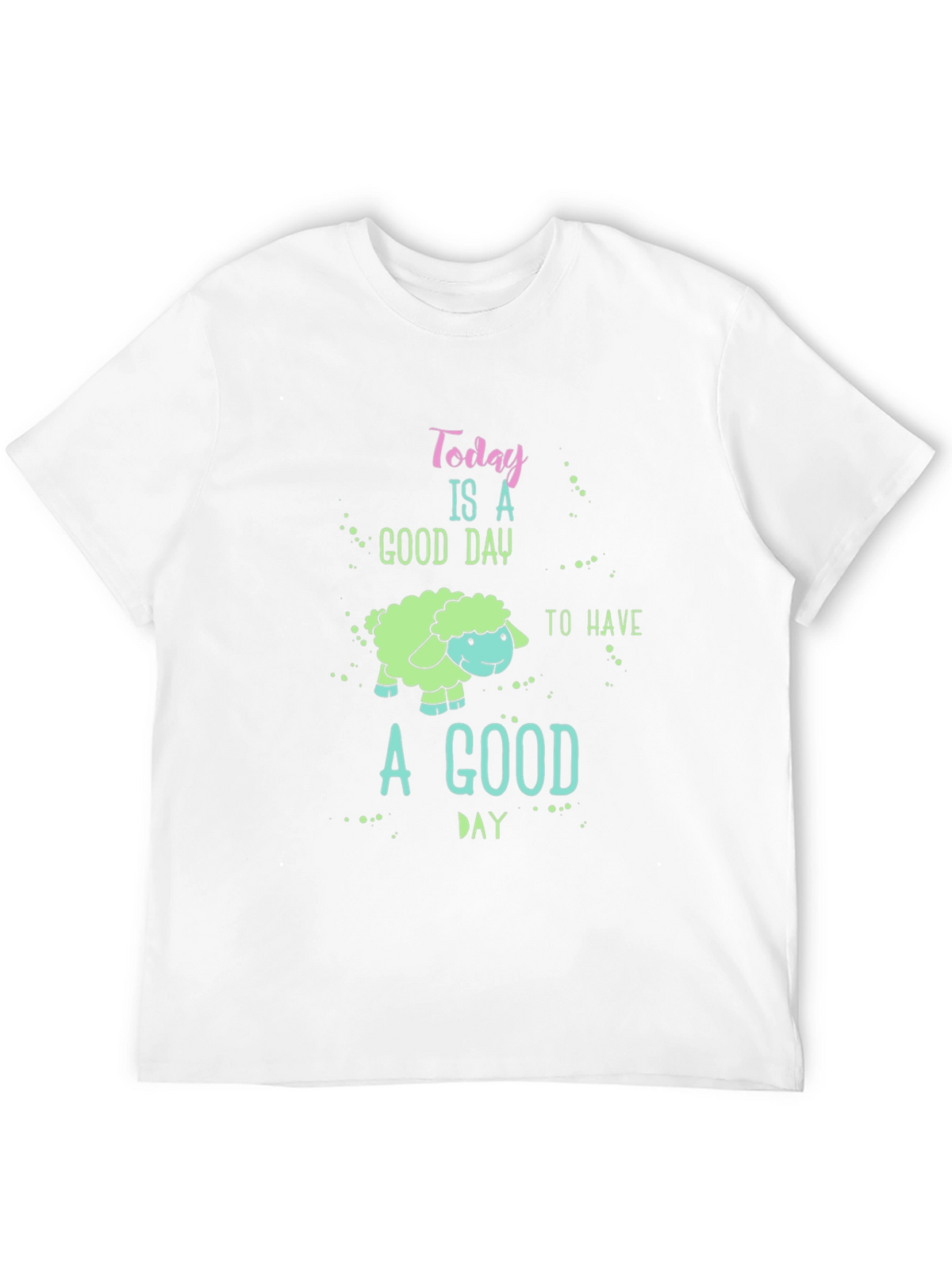 Good Day Sheep Graphic Tee - Unisex Casual Shirt