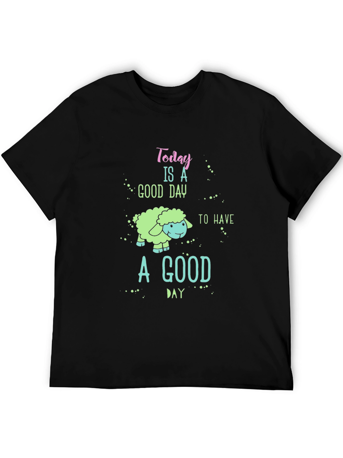Good Day Sheep Graphic Tee - Unisex Casual Shirt