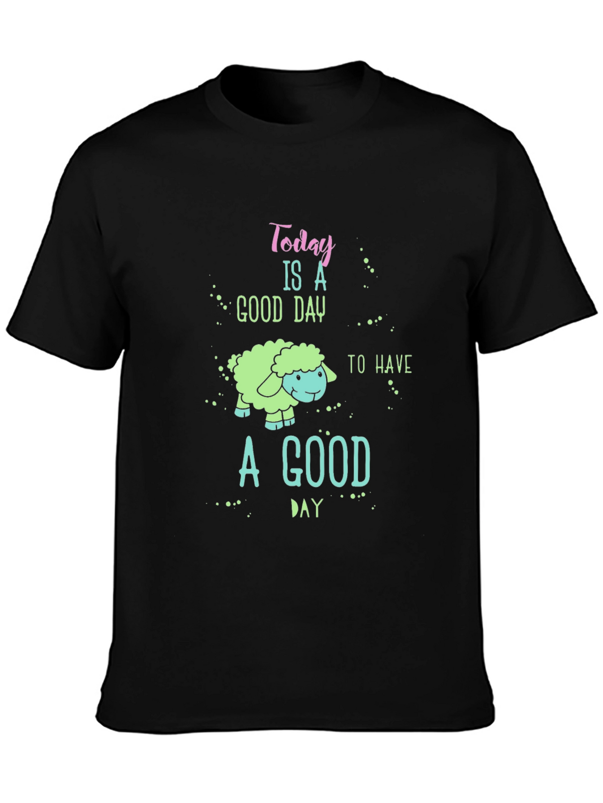 Good Day Sheep Graphic Tee - Unisex Casual Shirt