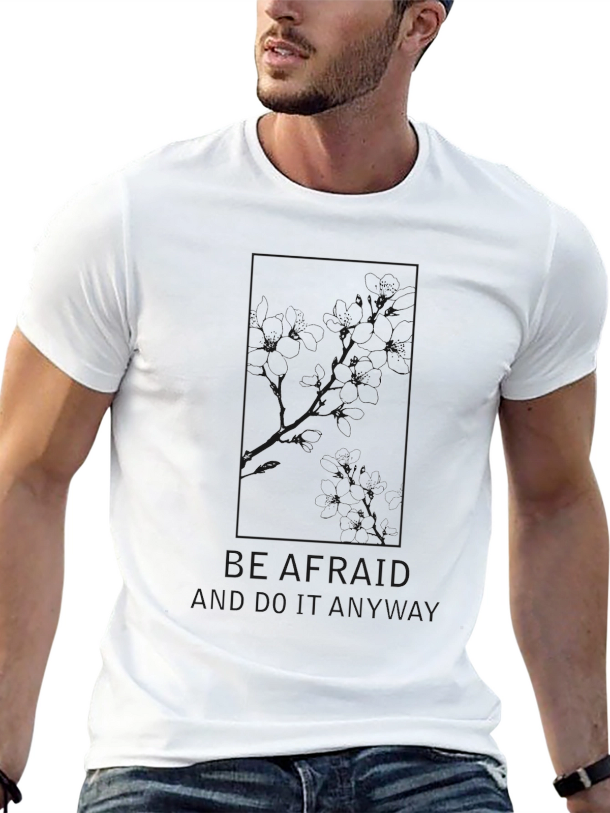 Statement Black Graphic Tee