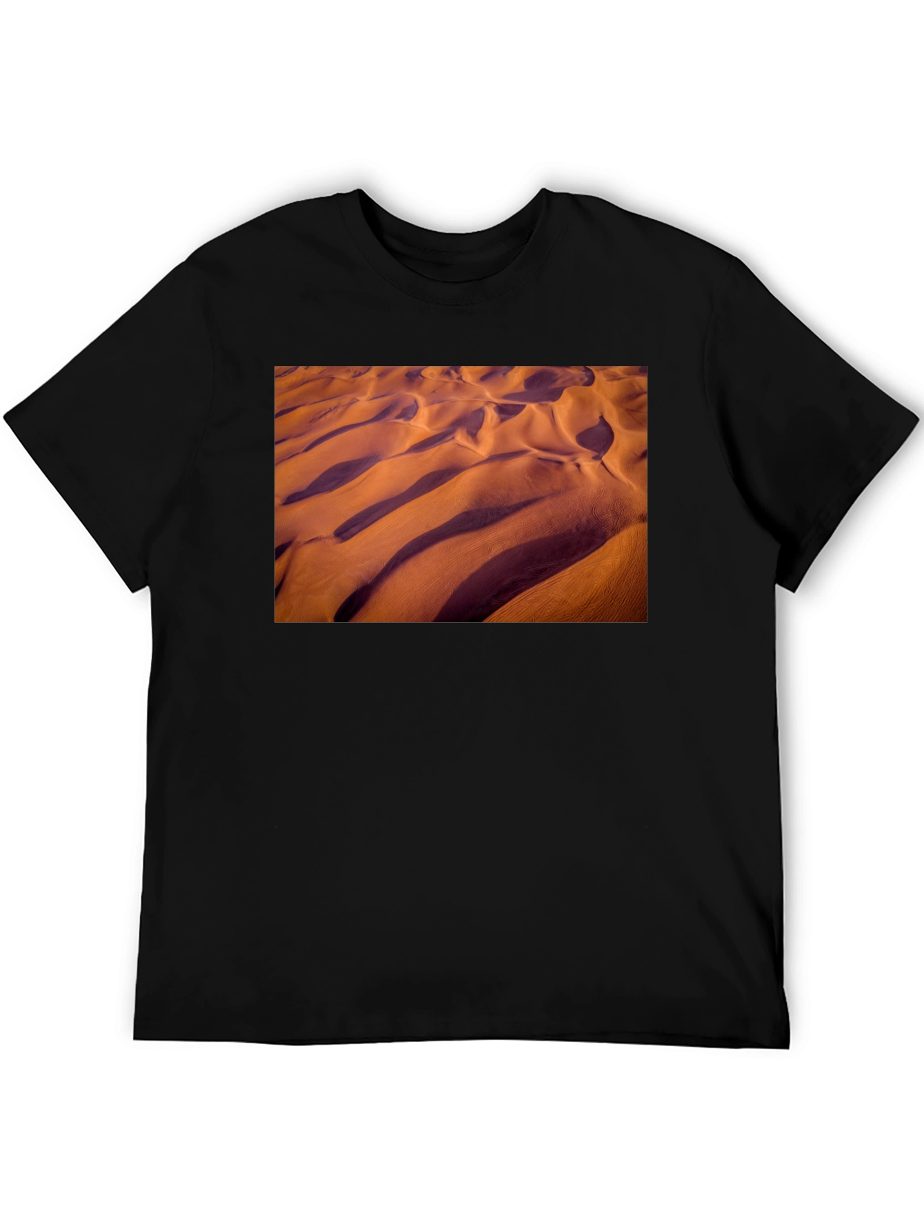 Desert Sands Graphic Tee - Stylish Black T-Shirt