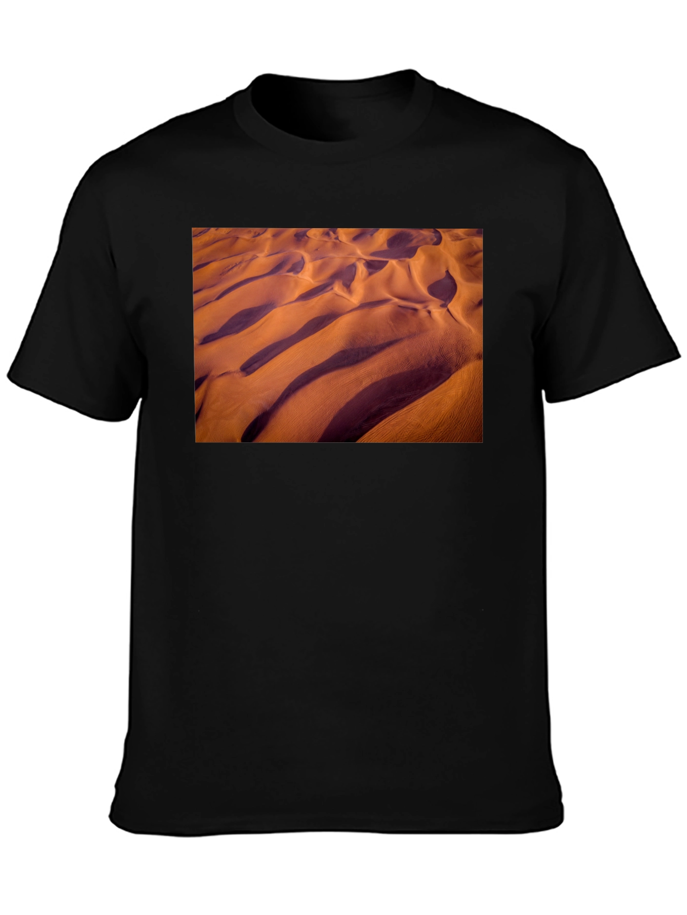Desert Sands Graphic Tee - Stylish Black T-Shirt