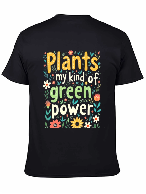Plants My Kind Of Green Power Graphic Tee
