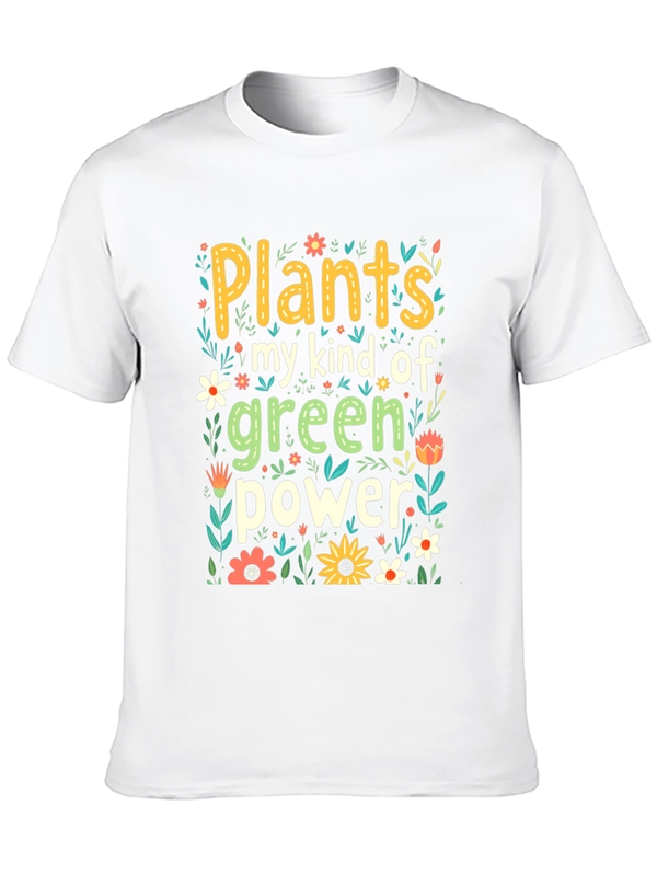 Plants My Kind Of Green Power Graphic Tee