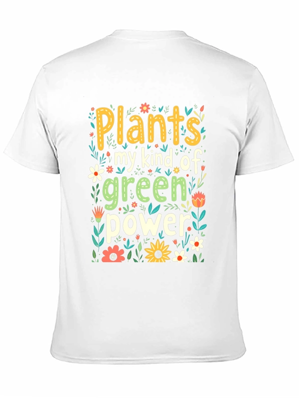 Plants My Kind Of Green Power Graphic Tee
