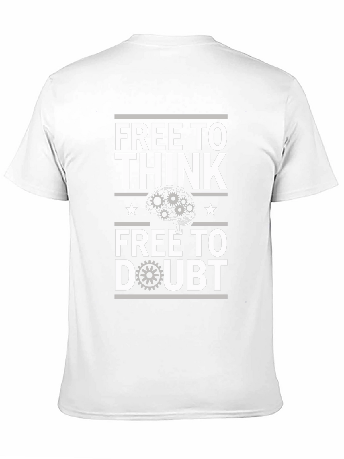 Free To Think Graphic T-Shirt - Black