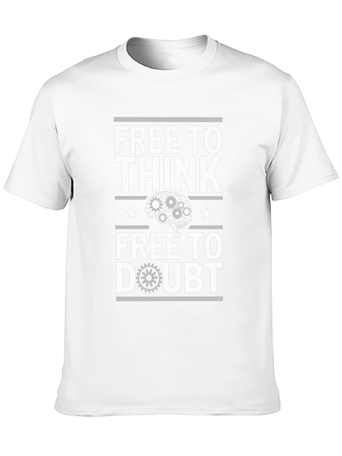 Free To Think Graphic T-Shirt - Black