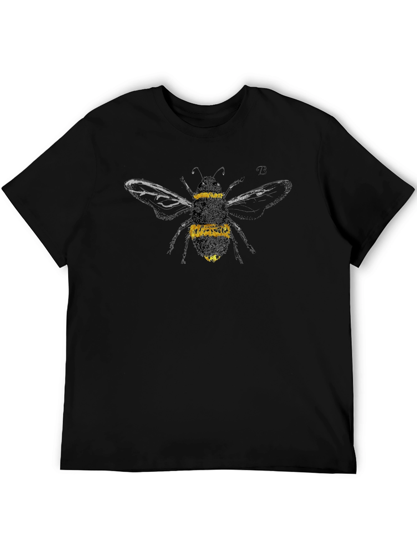 Bumble Bee Graphic T-Shirt - Black