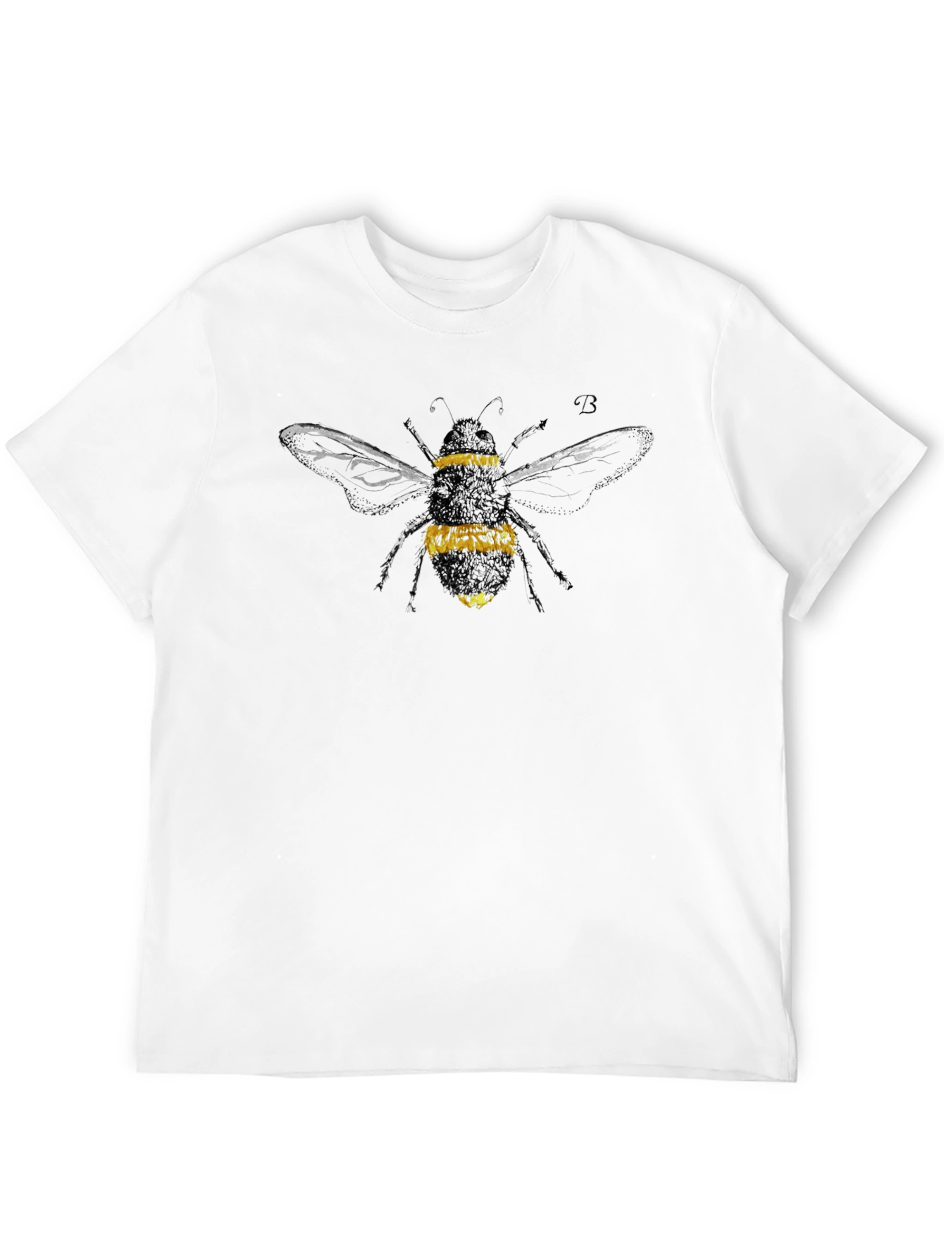 Bumble Bee Graphic T-Shirt - Black