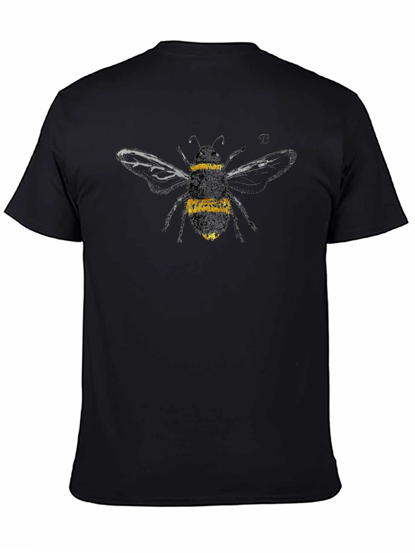 Bumble Bee Graphic T-Shirt - Black