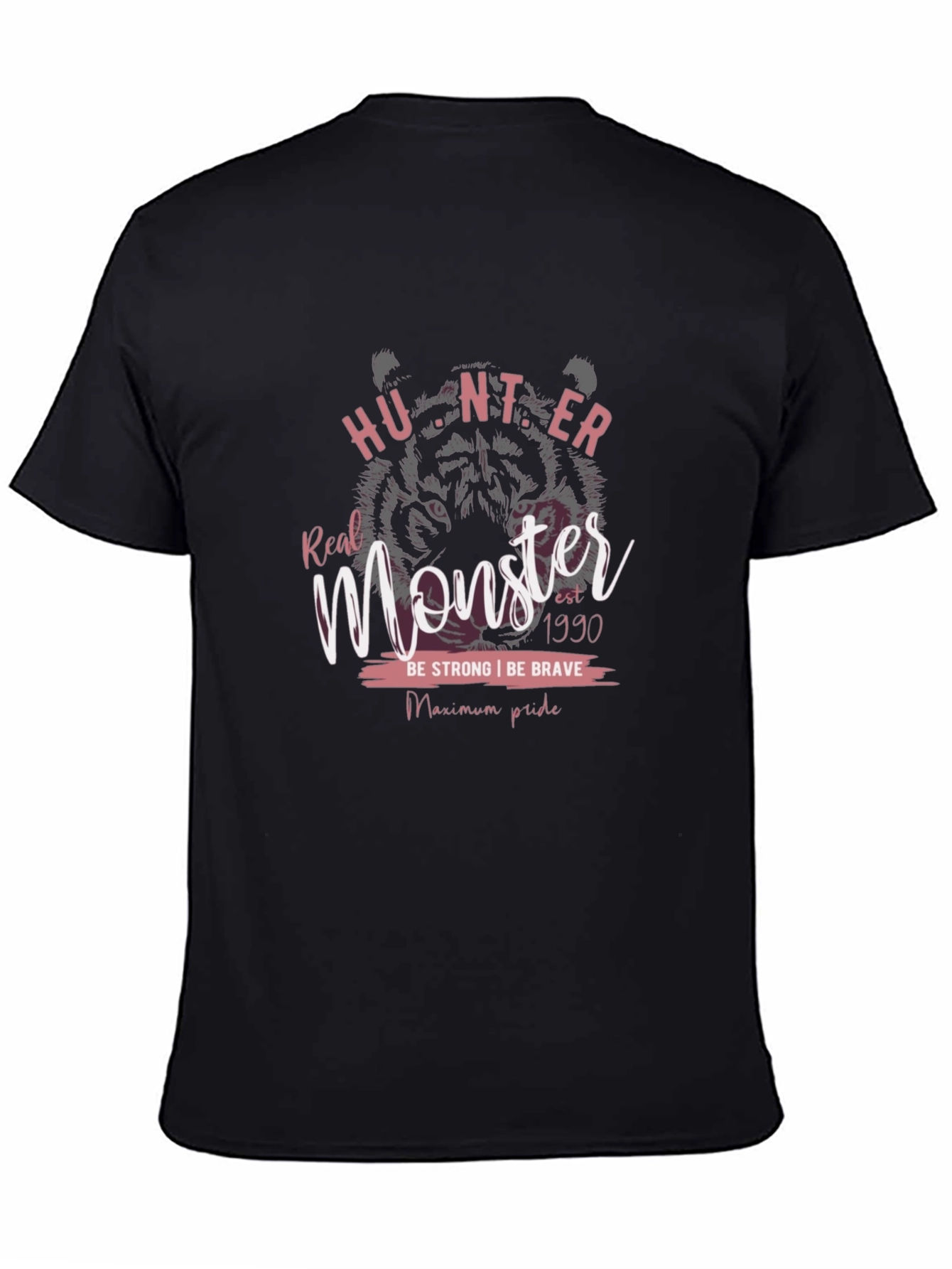 Hunter Monster Graphic Tee - Black