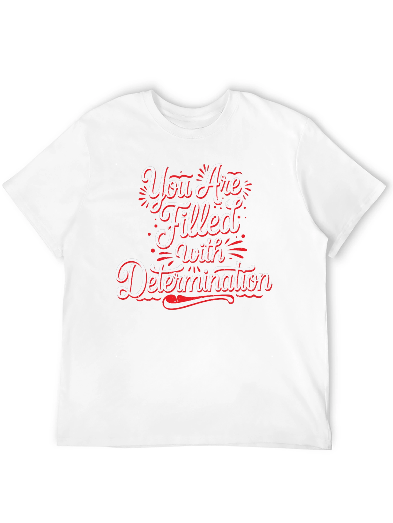 Determination Graphic Black T-Shirt