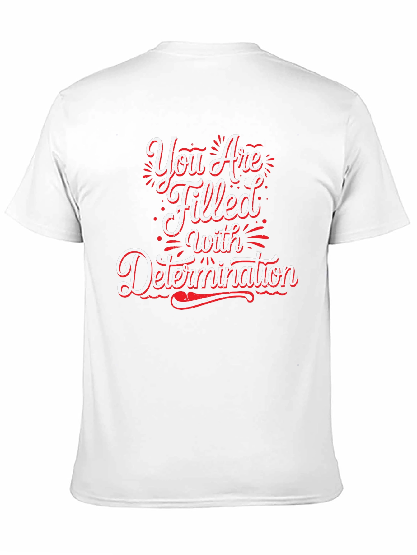 Determination Graphic Black T-Shirt