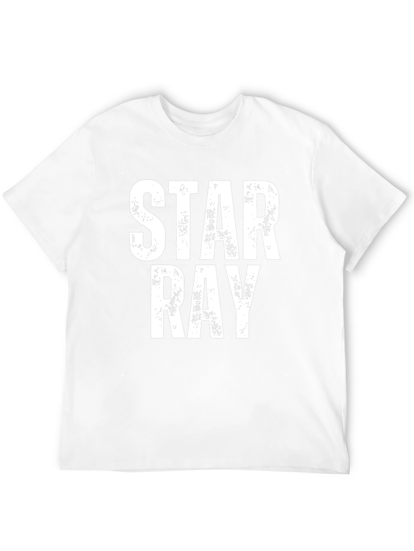Star Ray Graphic T-Shirt - Distressed Print