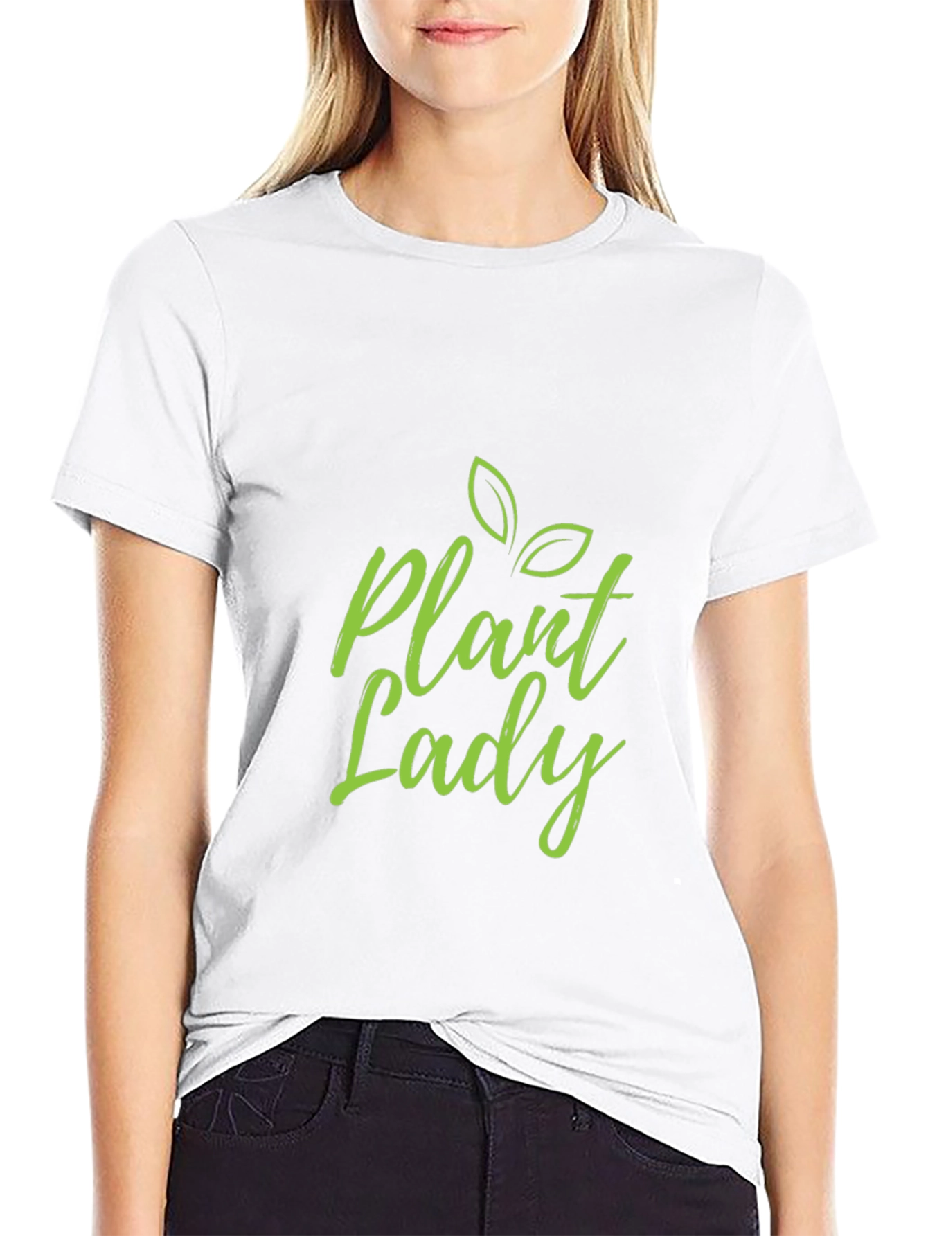 Plant Lady Graphic T-Shirt - Black