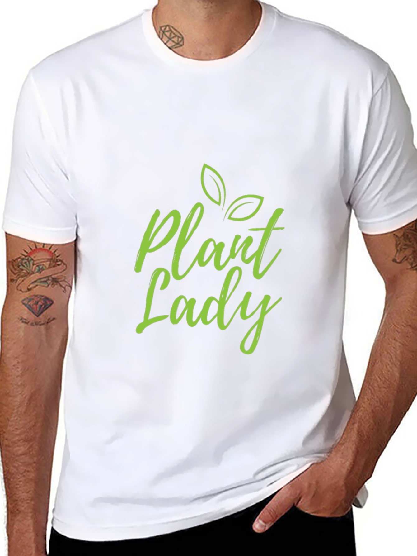 Plant Lady Graphic T-Shirt - Black
