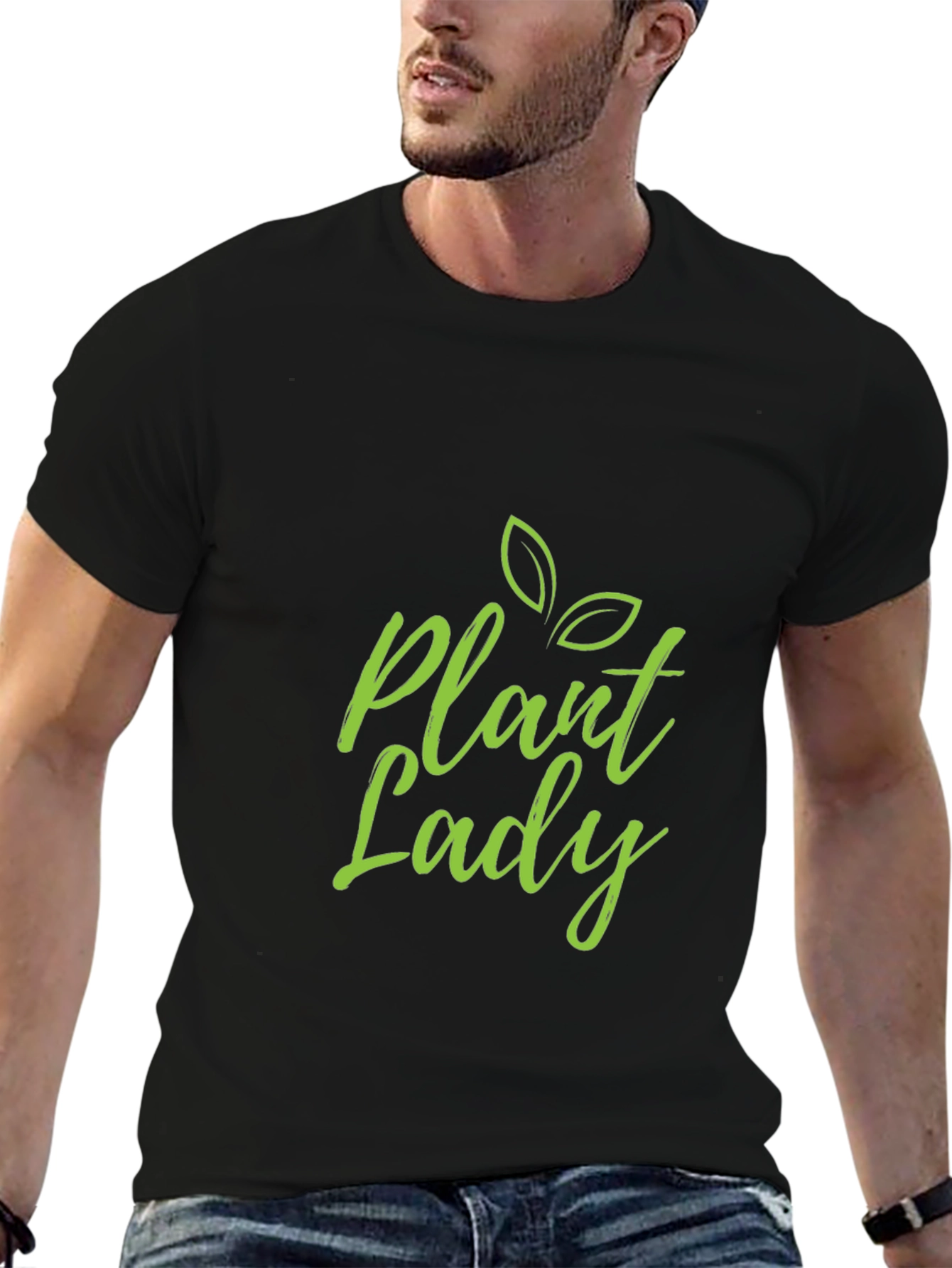 Plant Lady Graphic T-Shirt - Black