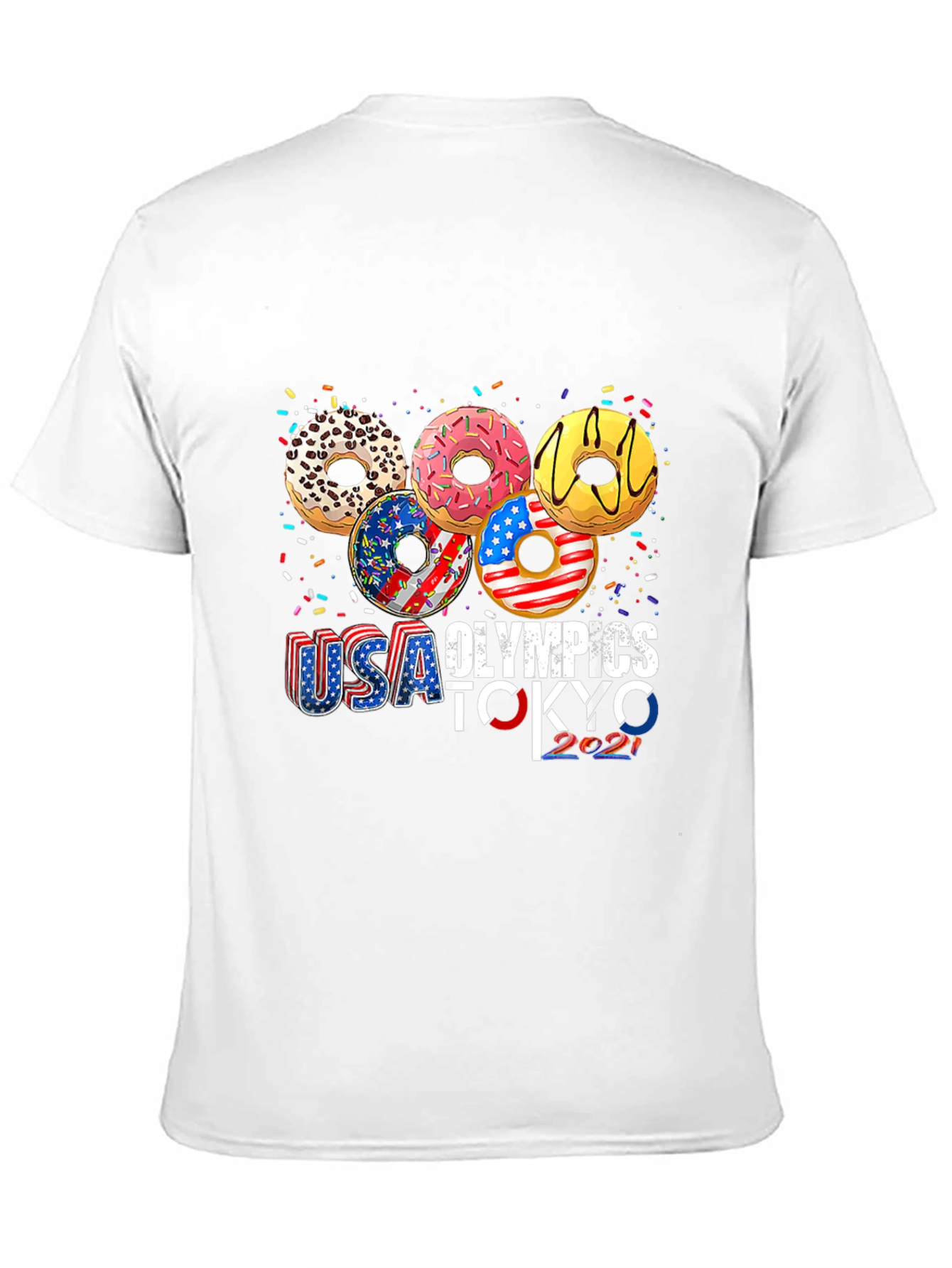 USA Olympics Tokyo 2021 Donut T-Shirt