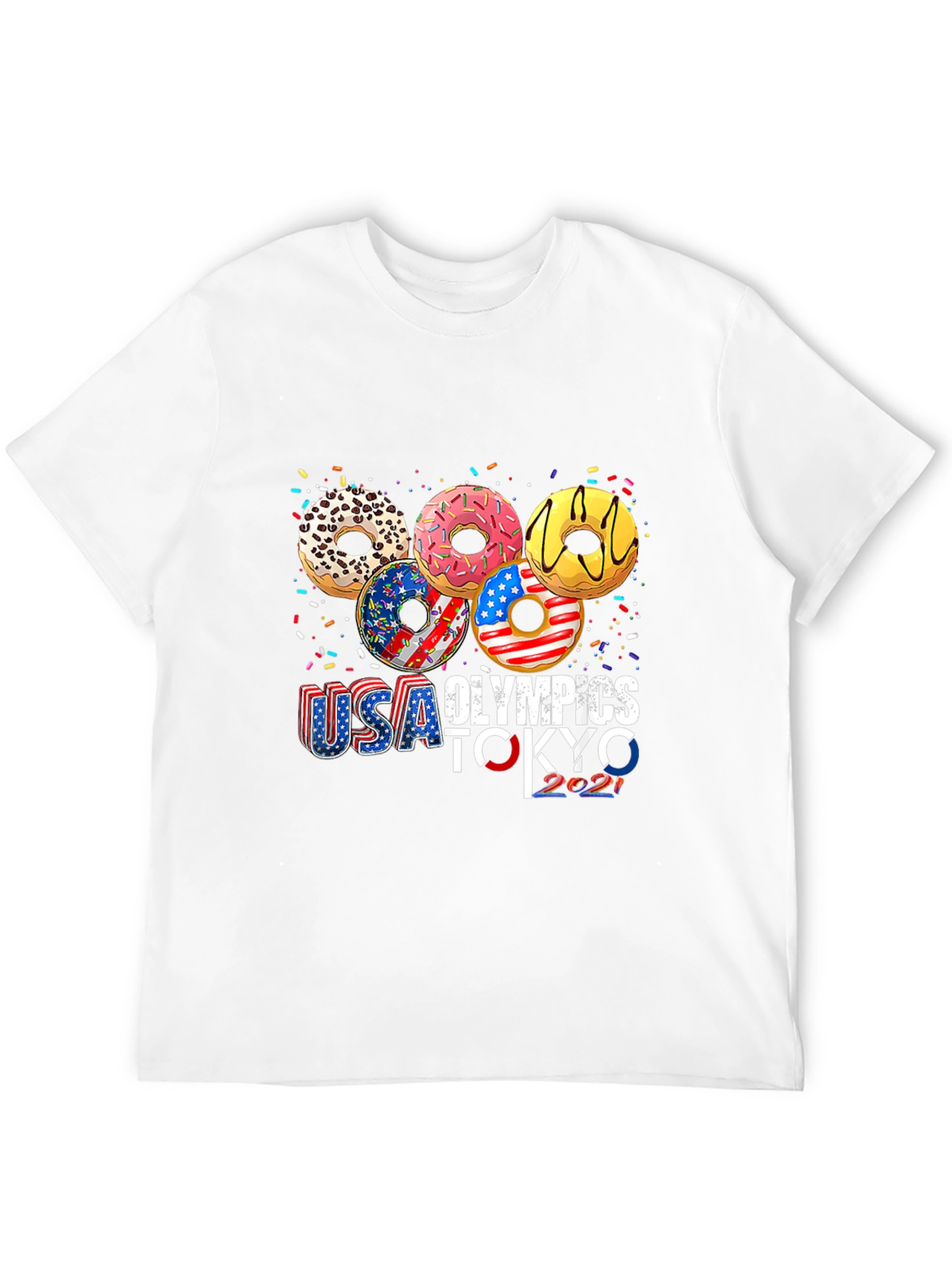 USA Olympics Tokyo 2021 Donut T-Shirt