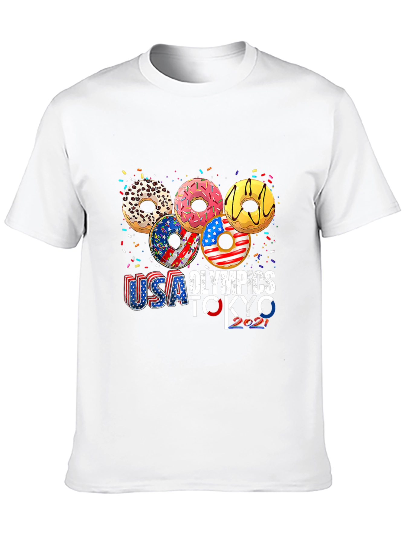 USA Olympics Tokyo 2021 Donut T-Shirt