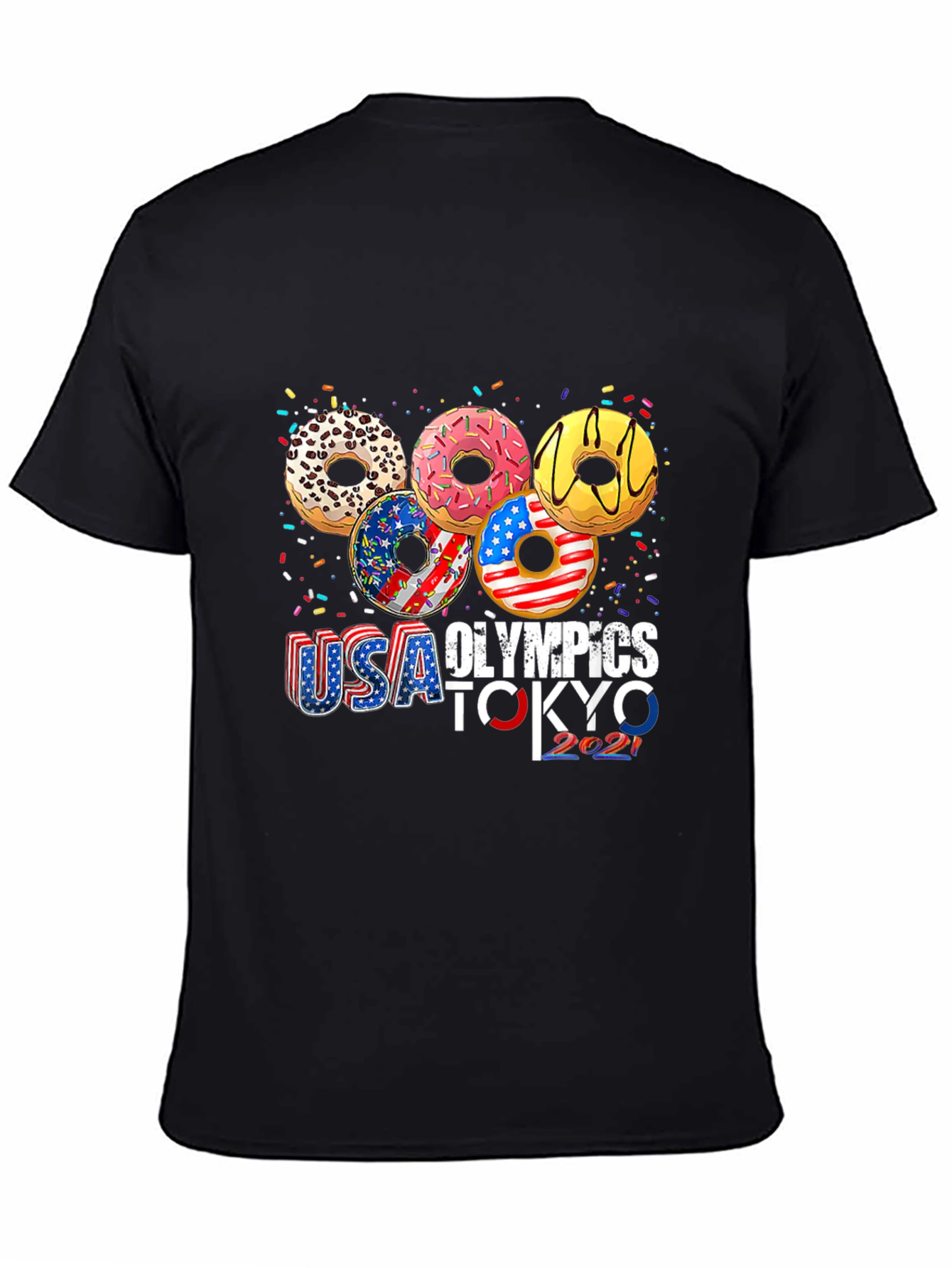 USA Olympics Tokyo 2021 Donut T-Shirt
