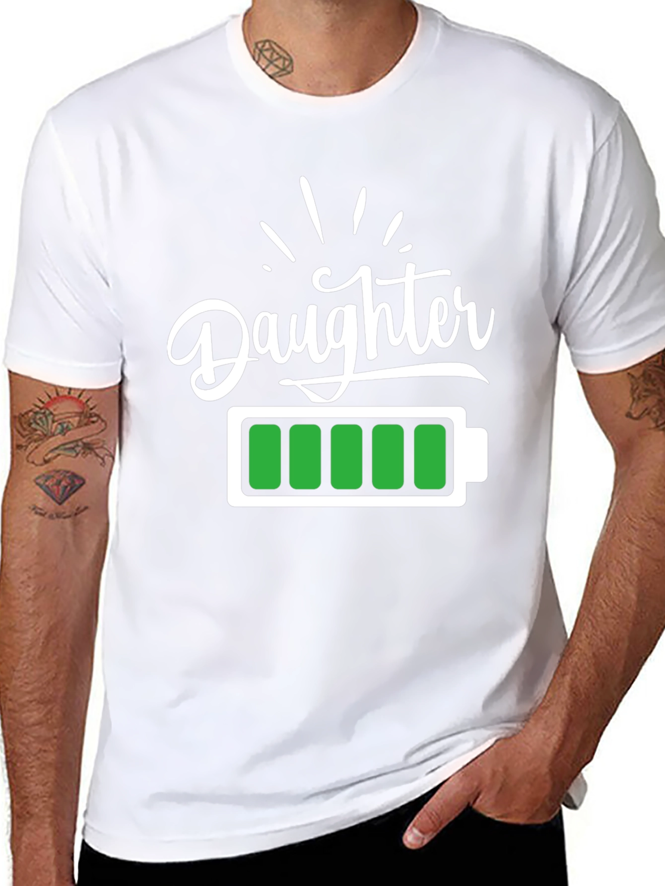 Daughter Full Battery T-Shirt