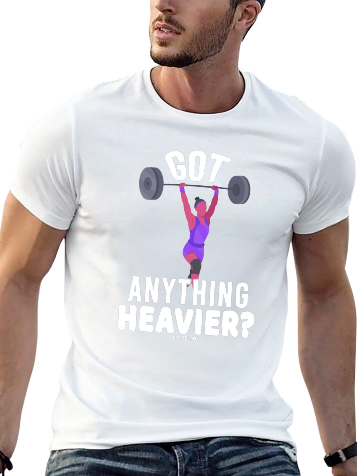 Got Anything Heavier? Weightlifting Graphic Tee