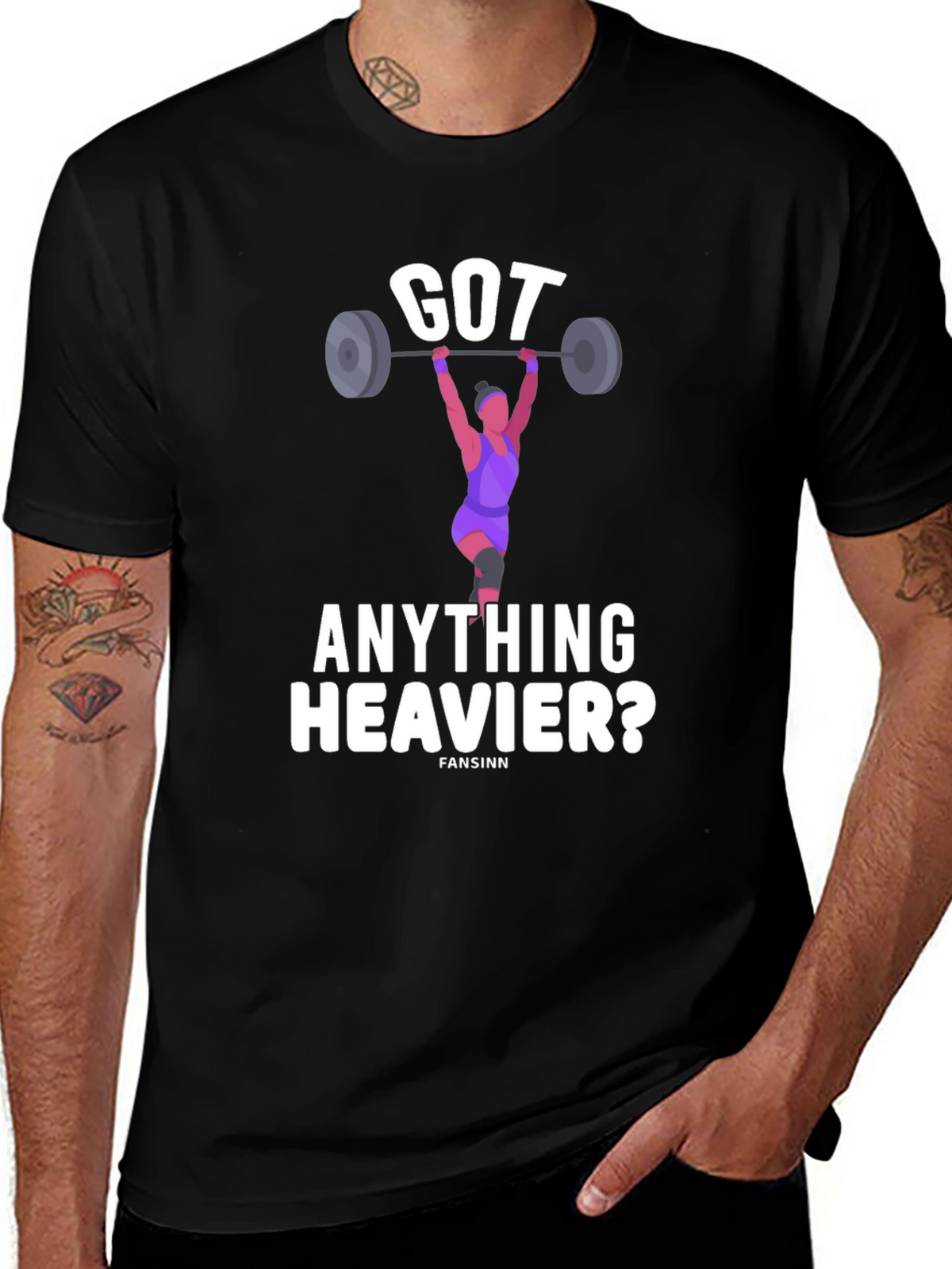 Got Anything Heavier? Weightlifting Graphic Tee