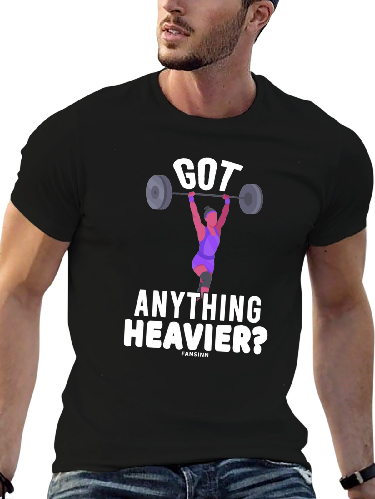 Got Anything Heavier? Weightlifting Graphic Tee
