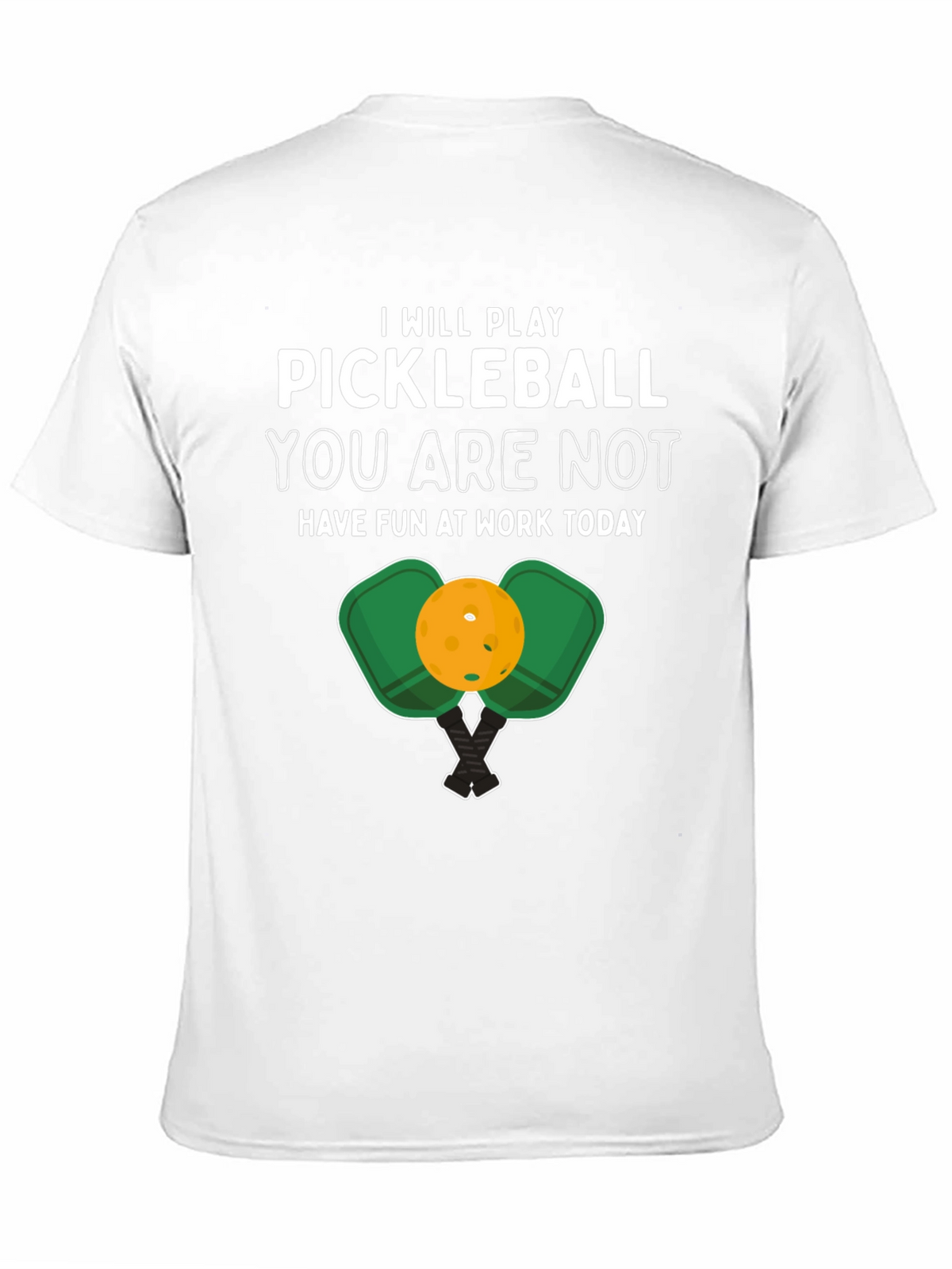 Pickleball Graphic Tee - Play Dont Work!