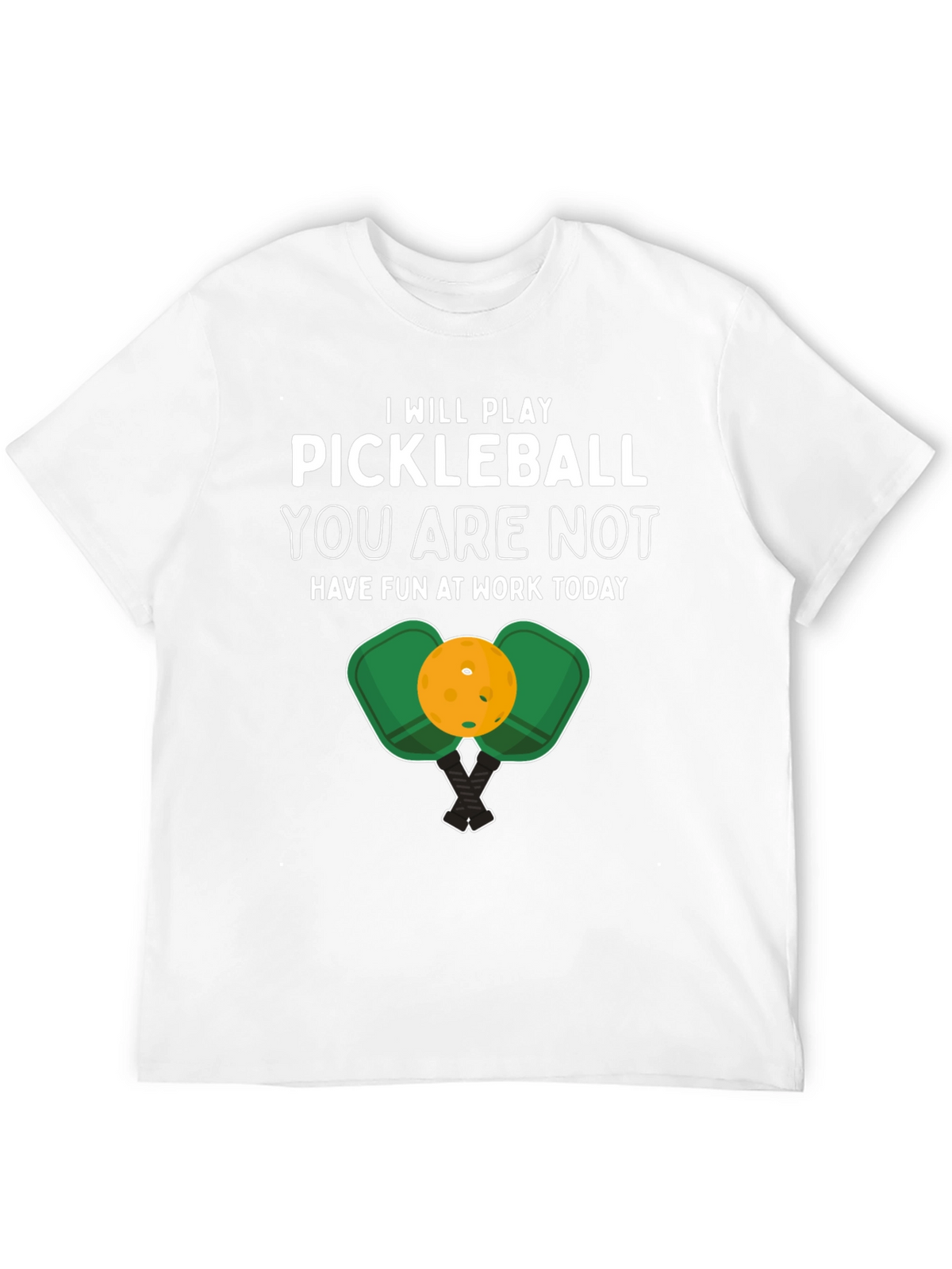 Pickleball Graphic Tee - Play Dont Work!