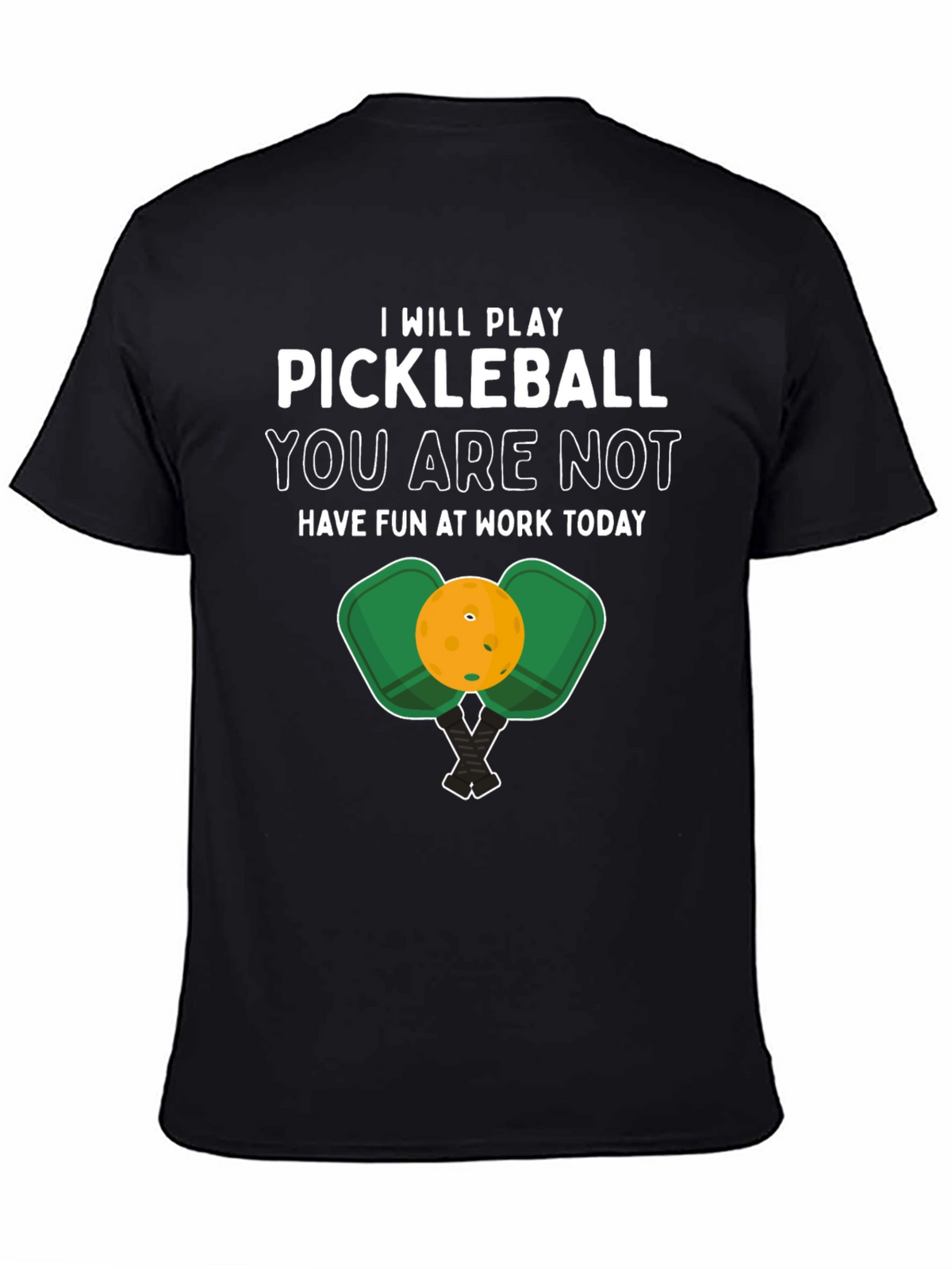 Pickleball Graphic Tee - Play Dont Work!