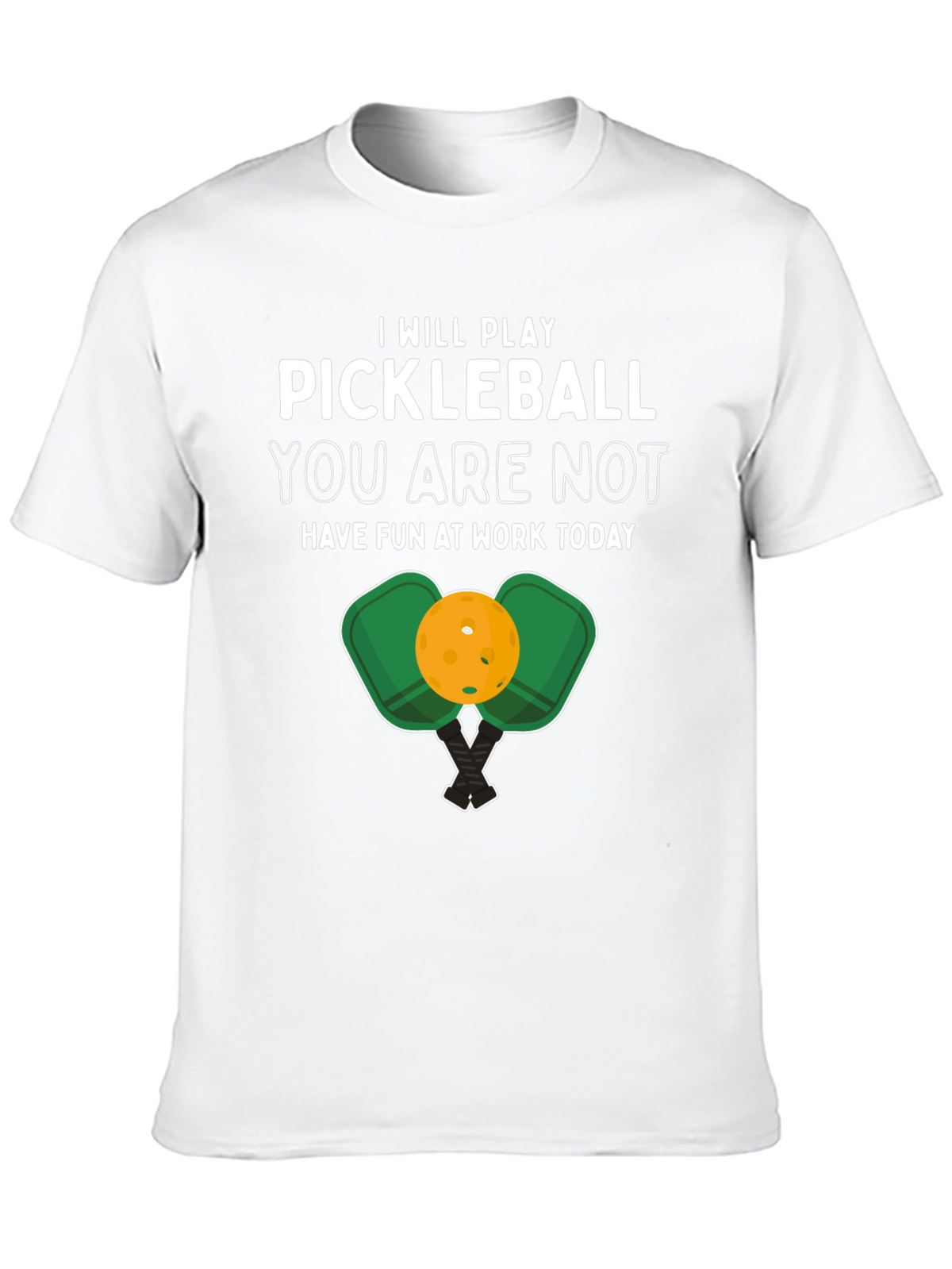 Pickleball Graphic Tee - Play Dont Work!