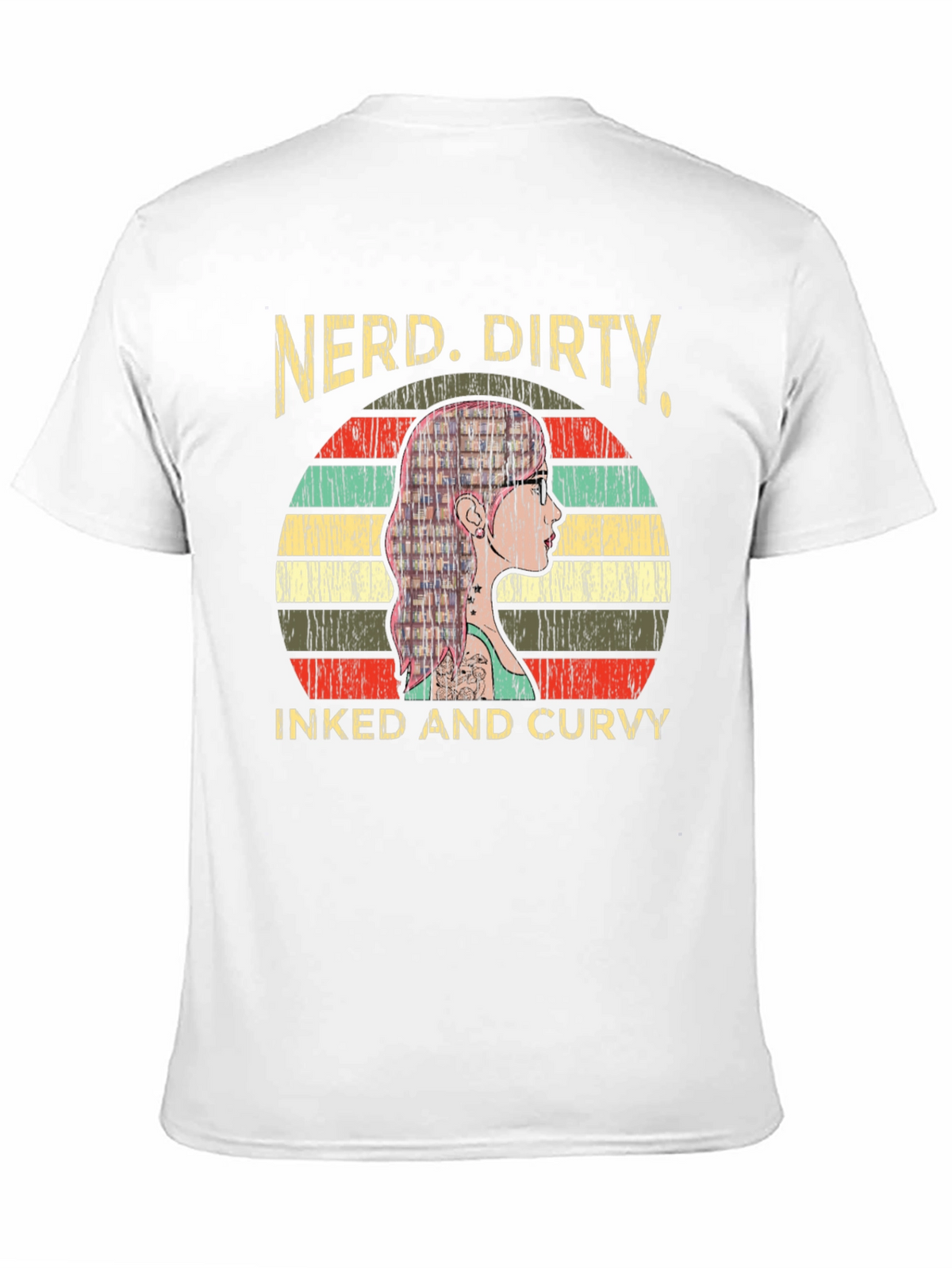 Nerd Dirty Inked & Curvy Graphic Tee