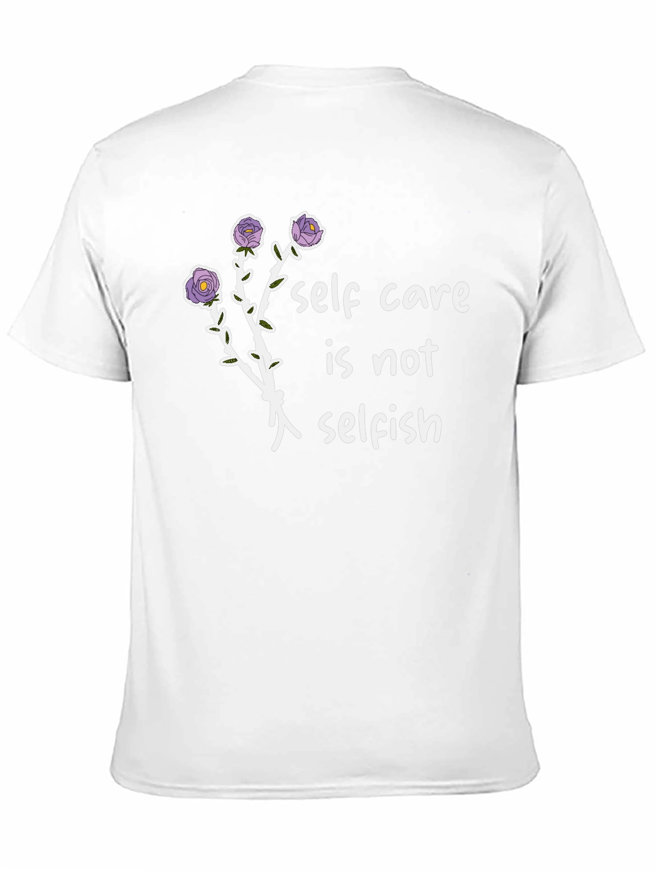 Self Care Is Not Selfish Graphic Tee