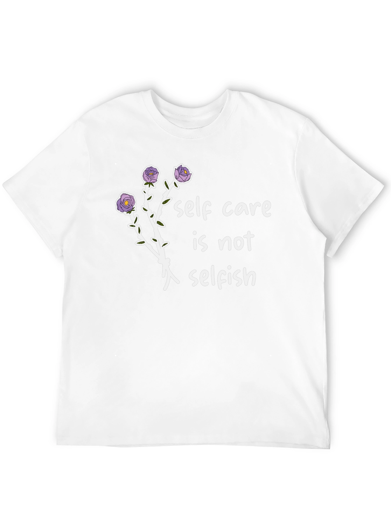 Self Care Is Not Selfish Graphic Tee