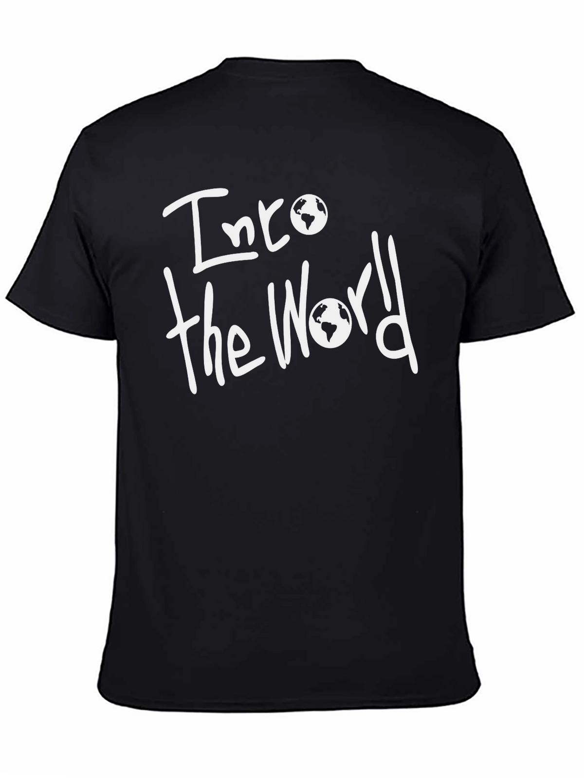 Into the World Black T-Shirt