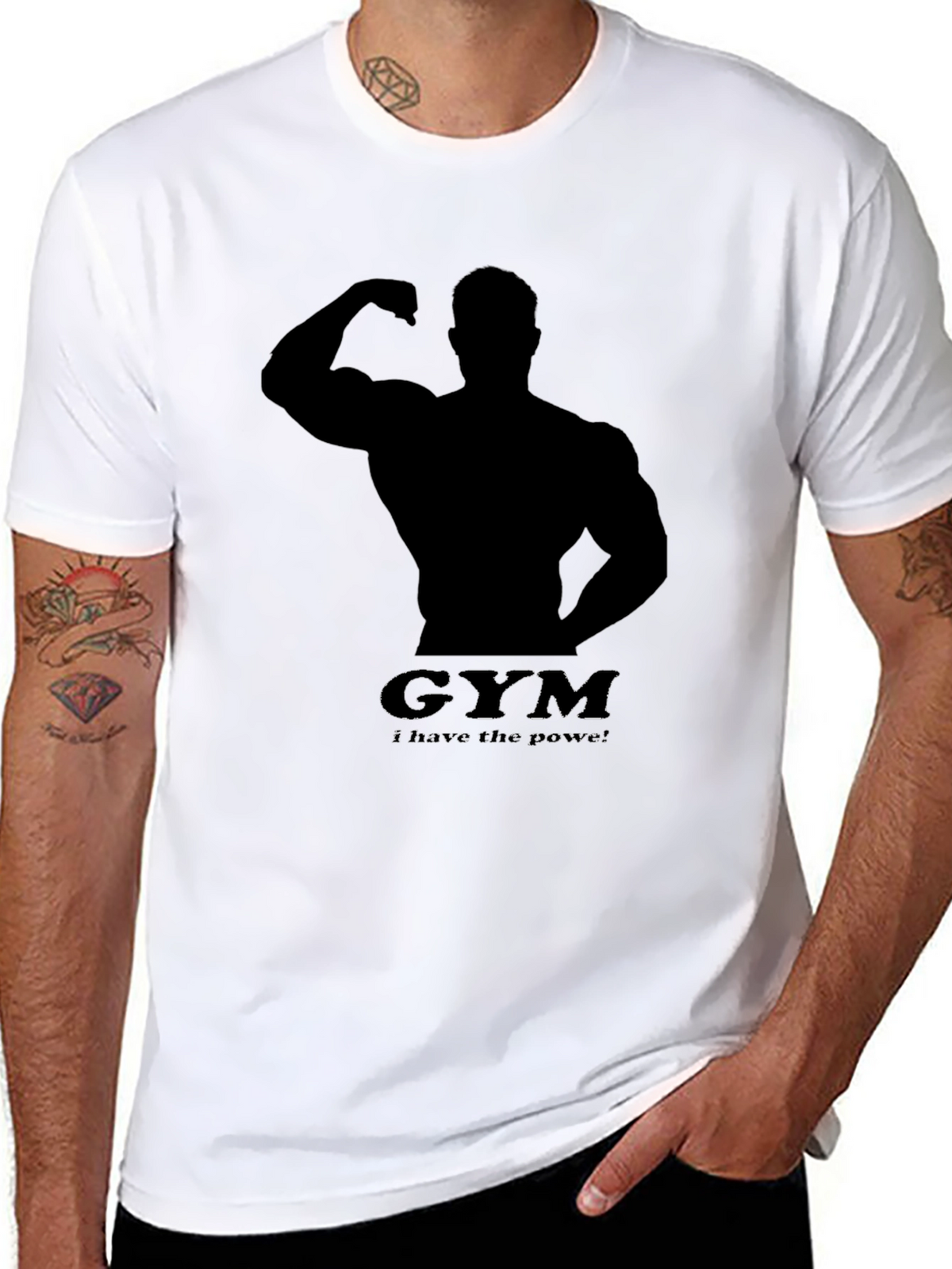 Gym Bodybuilding Graphic T-Shirt