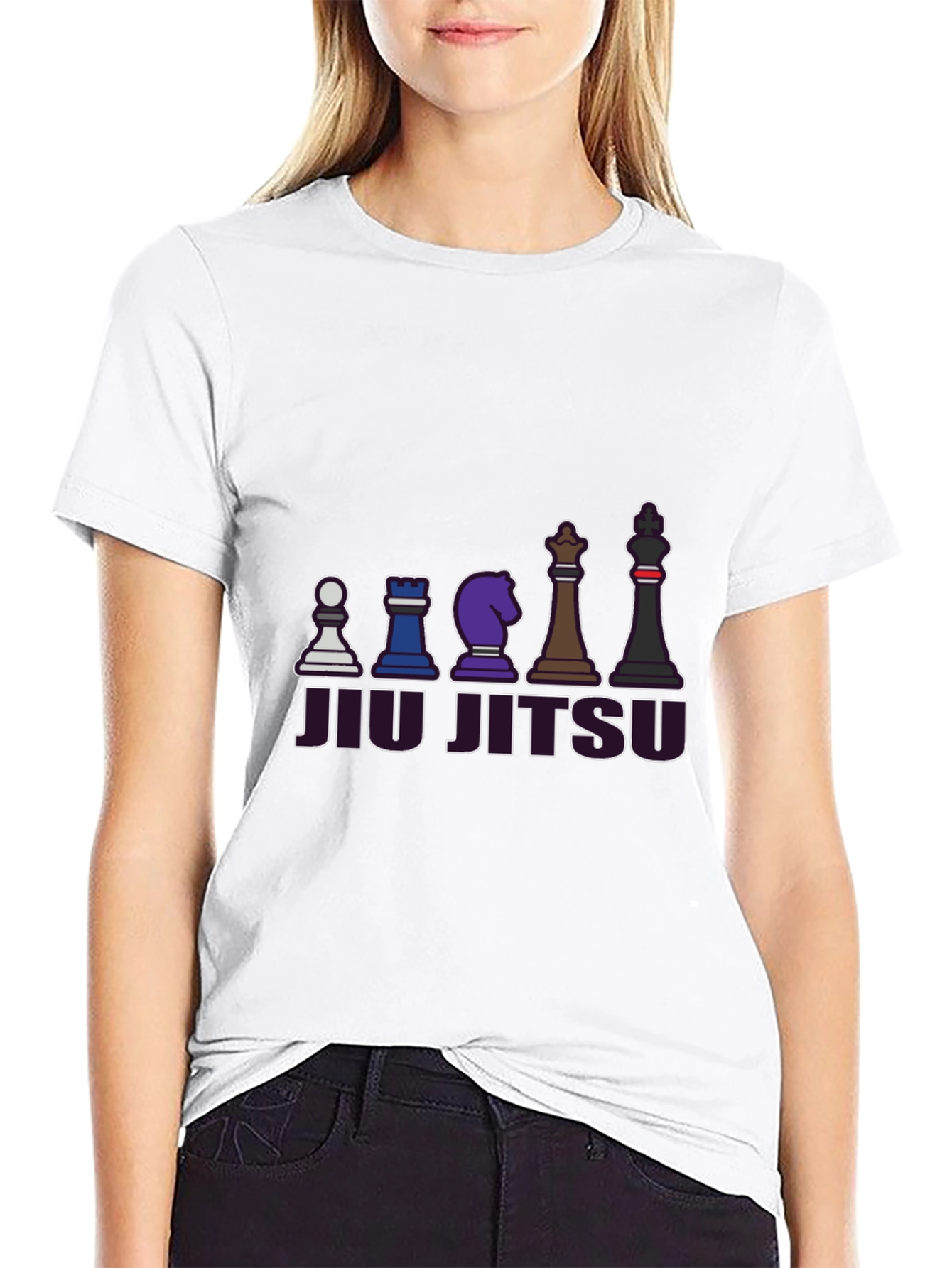 Jiu Jitsu Chess Piece T-Shirt